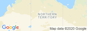 Northern Territory map